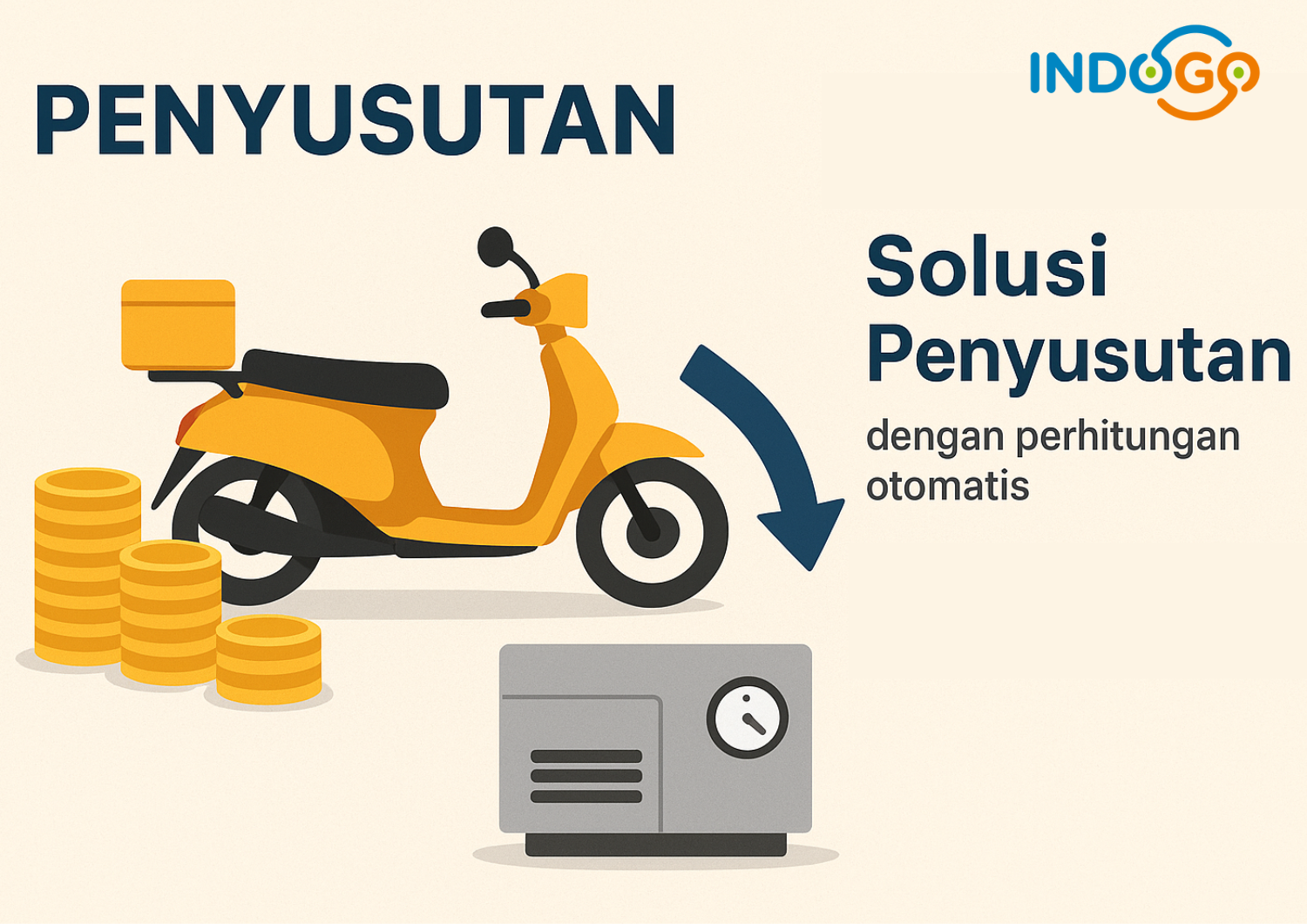 Garis Lurus vs Saldo Menurun : Ini Cara Hitung Penyusutan Aset Usaha Secara Akurat